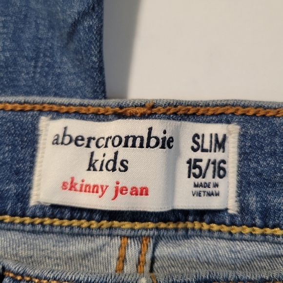 Abercrombie Kids NWT jeans Slim 15/16 - Picture 8 of 12